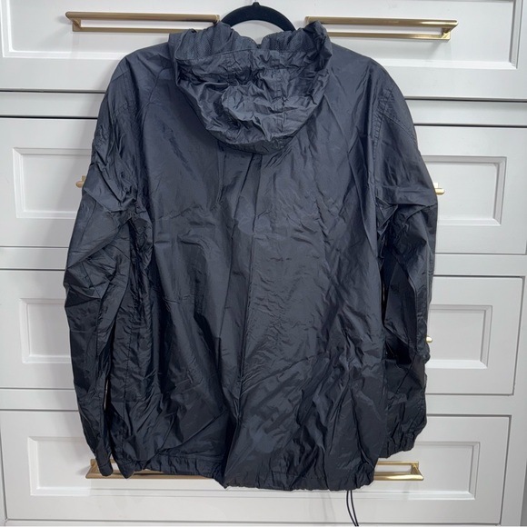 HUF Worldwide Anorak Jacket Black Size Small Flags - Picture 4 of 7